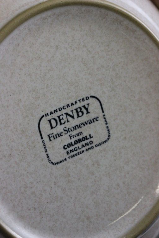 Large box of Denby stoneware pottery to include Coloroll & Tasmin - Image 3 of 4