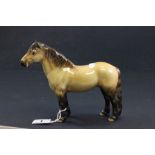 Beswick Highland pony in light dun