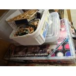 Quantity of plastic figures and kits to include boxed Airfix Robogear, Airfix soldiers etc