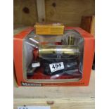 Boxed Mamod SE 1a Stationary Steam Engine (box window split) plus boxed pack of fuel tablets