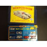 Matchbox Series Collectors Case 41 containing 48 play worn Matcbox diecast vehicles plus a boxed