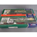 Two boxed Corgi ltd edn vehicles to include CC12416 Volvo Globetrotter Curtainside Jefferies of