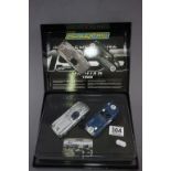 Boxed Scalextric ltd edn 1955 Mercedes Benz 300 SLR / Jaguar D-Type in excellent condition with