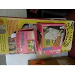 Boxed Alice's Adventures in Wonderland doll plus two boxed Pedigree Sindy accessories to include