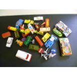 Small quantity of vintage diecast model vehicles to include Matchbox, Corgi etc