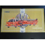 Six boxed Corgi Classic Fire Vehicles to include; 97386, 97357, 97352, 97358, 97355, 97321