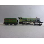 Hornby Dublo Denbigh Castle locomotive with tender