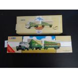 Two boxed Corgi Billy Smart Circus diecast vehicles to include AEC Mercury Truck & Trailer and 97897