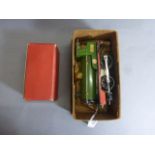 Boxed Hornby O gauge Clockwork Loco No 1 with key plus a boxed Hornby O gauge Tender No 50