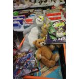 Mixed vintage toys to include Steiff squirrel and teddy, 3 x bagged Lego sets, Peter Pan Etch-A-