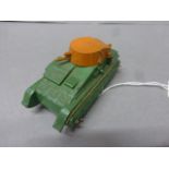 1930s Hornby Series diecast Tank in gd play worn condition showing wear, no treds