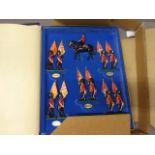 Boxed Britains Trooping The Colour 1987, limited edition 002307, together with information sheets,