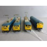 Four OO gauge BR Diesel engines to include Hornby, condition varies