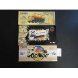 Three boxed Corgi commercial vehicles to include Guiness 23701 Leyland Octopus with container, The