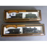 Two boxed Mainline Railways OO gauge locomotives to include 37091 43XX Mogul Locomotive BR Black and