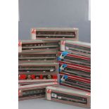 12 Boxed Lima OO gauge item of rolling stock all featuring BR, some incorrect boxes