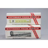 Two boxed Southern Pride Models kits to include BR 820 BR Electric Multiple Unit 4-TC blue/grey