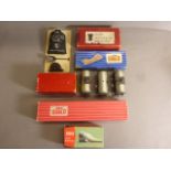 Small group of Trix TTR & Hornby Dublo model railway to include boxed and unboxed accessories