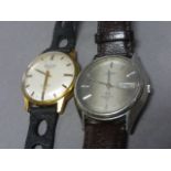 Two vintage gents wristwatches to include; Paul Jobin & Seiko