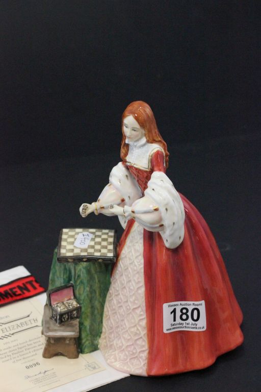 Royal Doulton ltd edition Princess Elizabeth figurine HN3682