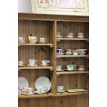 Collection of vintage cabinet cups & saucers etc to include; Susie Cooper, Grindley, Royal