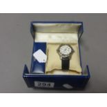 Boxed Gents Raxar wristwatch