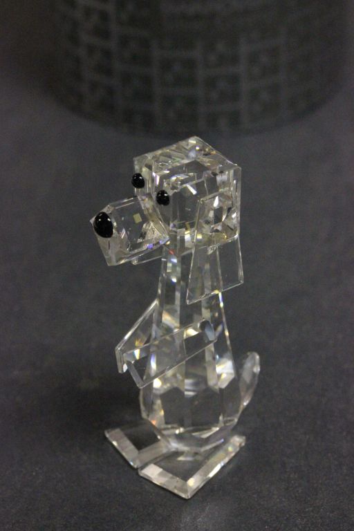 Boxed Swarovski Crystal dog - Image 2 of 2