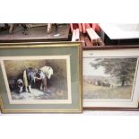 Two framed and glazed Equestrian interest prints