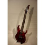 Guitar - Mint Ibanez RG927QMZ-RDT 2012 electric guitar with tags, original premium case and tools