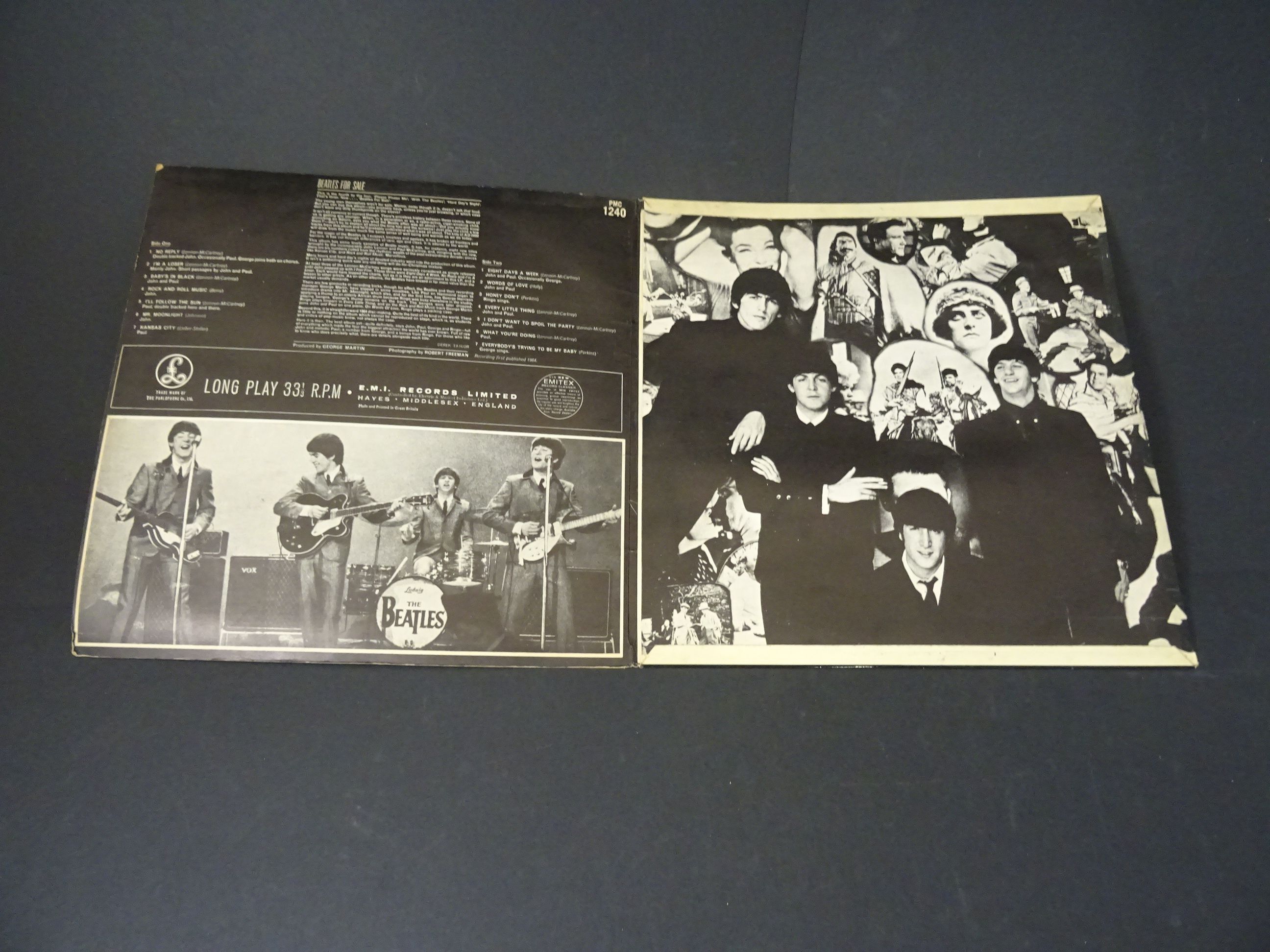 Vinyl - Beatles - A small collection of 5 lps to include With the Beatles, mono, Beatles for - Image 2 of 4