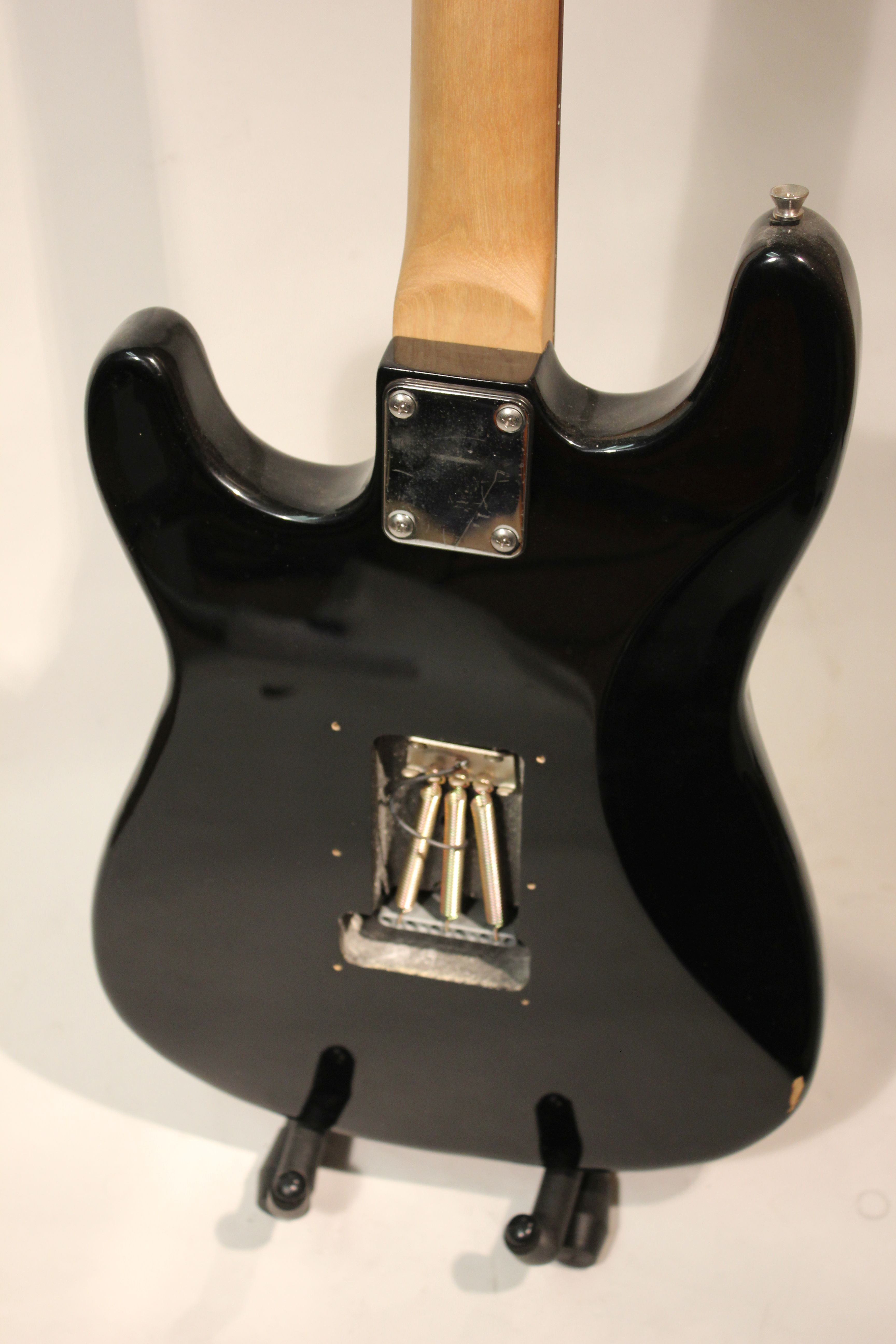 Guitar - Harley Benton Stratocaster style guitar, missing switch tip and back plate. - Image 6 of 6