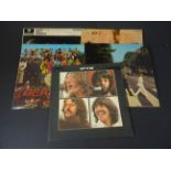 Vinyl - Beatles - A small collection of 5 lps to include With the Beatles, mono, Beatles for