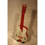 Guitar - 1960's Selcol R & B toy guitar (six strings)