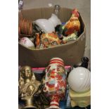 Two boxes of bric a brac
