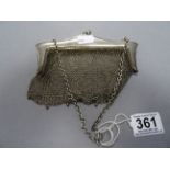 Early 20th century Chain Mail Ladies Purse