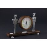 Modernist Style Clock ' Guardians of Time '