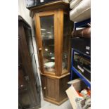 Tall Pine Corner Cabinet