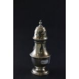 Hallmarked silver sugar shaker