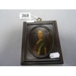 Miniature Portrait of The Old Pretender