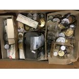 Good Lot of Mixed 19th and 20th century Watch and Pocket Watch Parts, Faces, etc