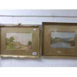 Two Early 20th century Gilt Framed Watercolours