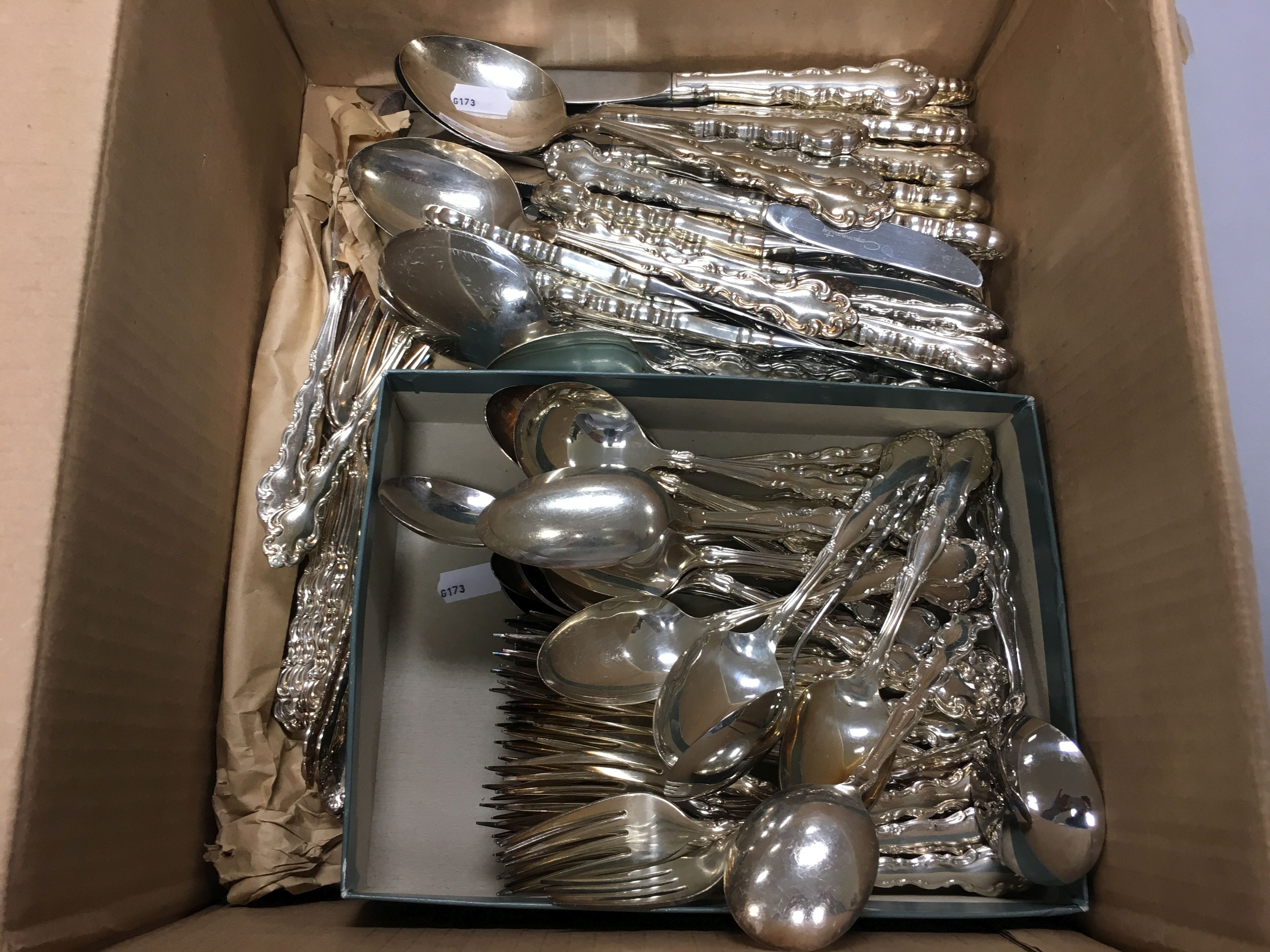 Large Set of Community Plate Cutlery