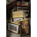 Eight Stephen Grayford Limited Edition Signed Wildlife Prints together with a Stephen Grayford