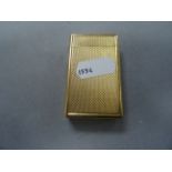 Vintage Dupont Gilt Metal Lighter