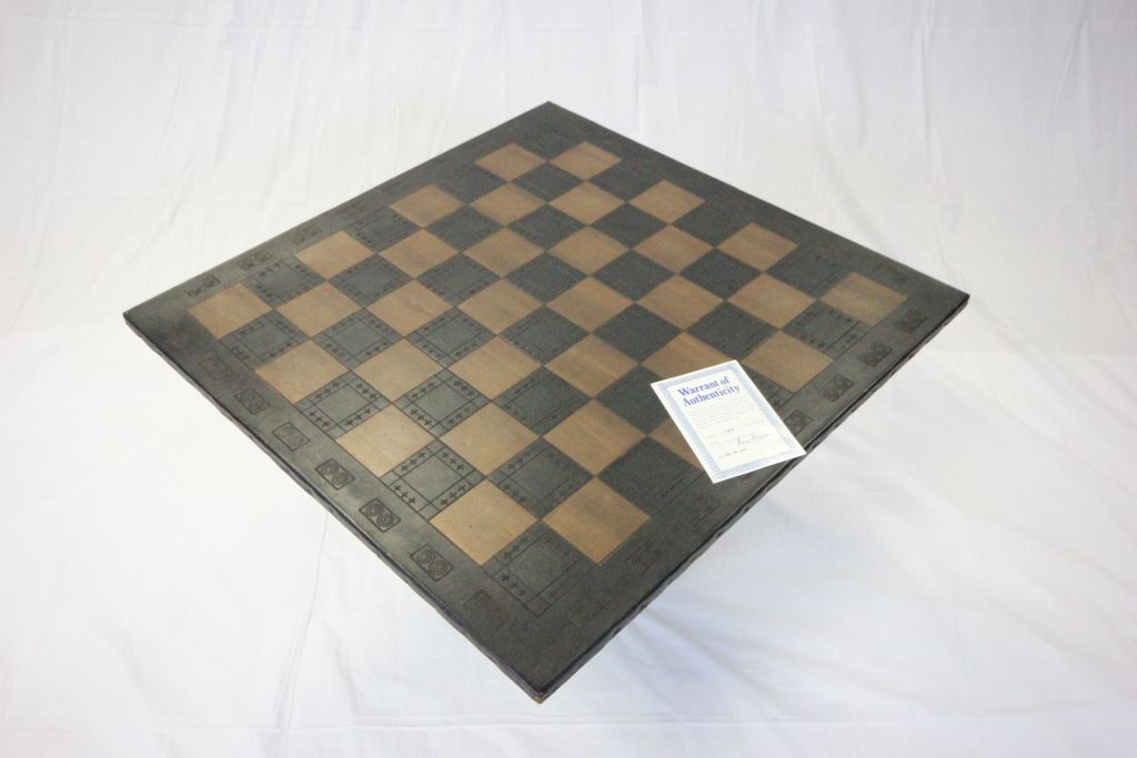 Large boxed and unused Reynard The Fox chess set and limited edition board, 1972 - Image 2 of 5