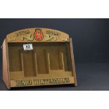 Henri Wintermans Dutch Cigars Wooden Shop Display Advertising Cabinet