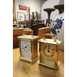 Weiss and Seiko Carriage Clocks