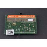 Vintage Wills Woodbine Tin Plate Football Game