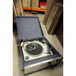 Cased Alba record player