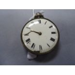 Mid Victorian Silver Cased Pocket Watch (a/f)